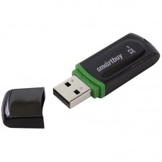 Флешка 32Gb USB 2.0,Smart Buy Paean, черная