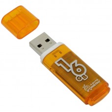 Флешка 16Gb USB 2.0,Smart Buy Glossy series,ассорти