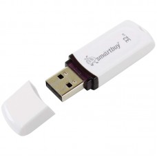 Флешка 32Gb USB 2.0,Smart Buy "Paean" белый