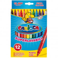 Фломастеры 12цв. Carioca Joy карт.упаковка