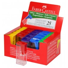 Точилка с контейнером 1лезв. Faber Castell